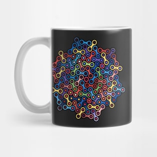 Colorfully Cycle Chains Mug